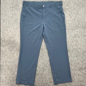 Nike Tiger Woods Pants Mens 38x30 Dri-FIT Golf Slate Blue Straight Leg